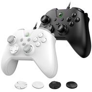 1000Hz Wired PS4 Gaming Controller, Carbon Film Joystick, No Drift, Dual Vibration, TURBO, for PC/Sw