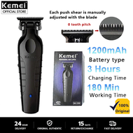 พร้อมส่ง 24ชม  KEMEI KM-2299 ช่างทำผมมืออาชีพช่างทำผมไฟฟ้ากรรไกรไร้สายวิจิตรกรรไกรศูนย์กวาดล้างใบมีด