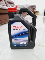 น้ำมันหล่อลื่นสูตรสังเคราะห์ ของแท้100% Motul MI-TECH 5W30 (สินค้าพร้อมส่ง)📍