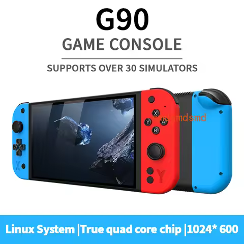 G90 PSP 7-inch 64GB 4000mAh portable handheld game console arcade suitable for PSP/PS1 retro TV game