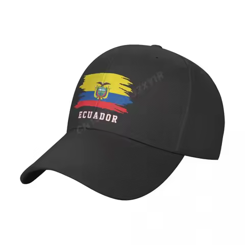 Baseball Cap Ecuador Flag Cool Ecuadorian Fans Wild Sun Shade Peaked Adjustable Outdoor Caps for Men