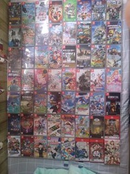 200 款Switch 遊戲二手平售 (瑪利歐, Sonic, Lego, 太鼓, RingFit, Joycon)