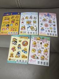 (全新) B Duck B.Duck baby 貼紙 一套五張 $15包平郵