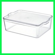 Furniture Source Varina Organizer Box With Lid Small (Clear)