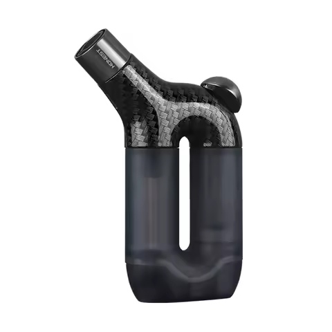 Special-shaped Stylish Large-capacity Gas Lighter, Direct Injection Windproof, Visible Air Chamber, 