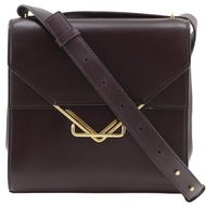 【日本直送】Bottega Veneta The Clip 肩背包 皮革 紫色 女用【二手】