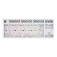 SKYLOONG ชุดคีย์บอร์ดโปร GK87 8000Hz ชุดแป้นพิมพ์ไร้สาย3โหมดเคสพลาสติกไม่มีปุ่ม/ชุดไฟ RGB Backlit หน