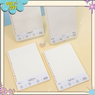 KLONG Refill Paper Notebook 100gsm – B5 – 200 Pages – Dash Checkered / Dash Line