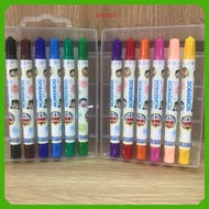 Doraemon Thien Long Colokit twisting wax pen - 12/18/24 colors -TCR-C007/DO- TCR-C008/DO- TCR-C009/D