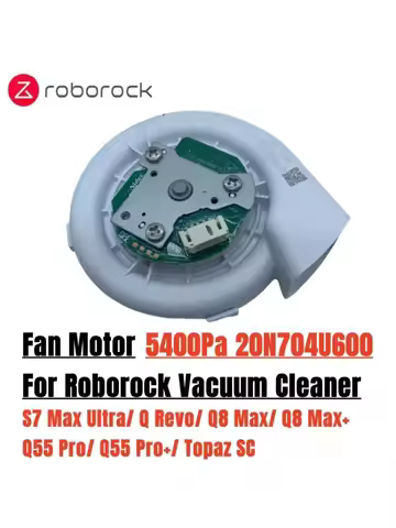 Original 5400Pa Fan Motor 20N704U600 for Roborock S7 Max Ultra/ Q Revo/ Q8 Max/ Q8 Max+/ Q55 Pro+/ T