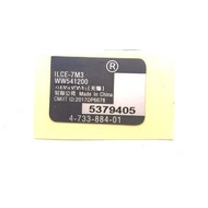 1PCS NEW For Sony A7M2 A7M3 A7M4 Number Paper Cameradigital sticker Bottom Label Paper Number Paper 