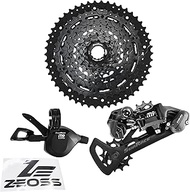 SunRace M9 1x9 Speed 11-50T MTB Groupset with ZEOSS Sticker, SR3168-ZEO