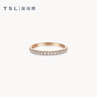 TSL | 謝瑞麟 - TGOL18K Rose Gold with Diamond Ring - BA119