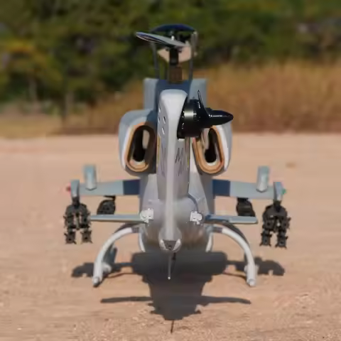 Roban Rc New Electric Remote Control 470ah-1 Simulation Remote Control Armed Helicopter Space Model 