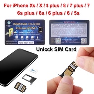 [ABS] Heicard V1.35 Unlock Sim Nano Turbo Card Unlock SIM Card For iPhone  8 7 6s Plus X XR XS Max  