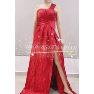 M Size Evening dress dinner dress gown women dress