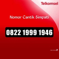 Nomor Cantik Telkomsel Simpati Seri BNI 46 Super 0822 1999 1946