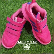 Kasut bundle original adidas kids running shoe