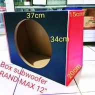 box subwoofer mobil 12 inch grand max