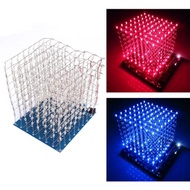 3D8Light Cube DIY Kit（573+2803+5a60s2）8*8*8Light Cube Kit Send materials
