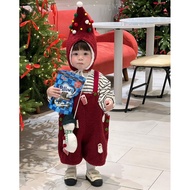 (Ord 15 days) BIG FORM DOES NOT EXCEPT WEIGHT. Christmas bib Set for babies. Comes with a charm hat 