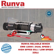 RUNVA EWD12000  Dual Speed WINCH 12000LBS ip67
