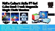 [JudyCube] MOYU ติดตามแม่เหล็ก UV Magic ความเร็วลูกบาศก์รูบิคไม่มีสติกเกอร์ Fidget ของเล่น AOSU V7 4