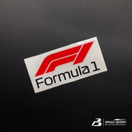 Formula 1 LOGO Helmet Sticker Car Sticker 3M Reflective Sticker