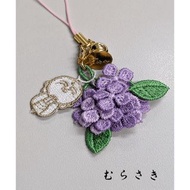 長谷寺 繡球花紫藤花御守吊飾
