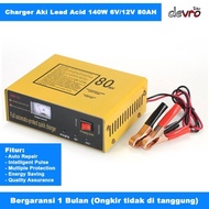 Lead Acid 140W 6V/ 12V 80Ah Car Motorcycle Battery Charger - Urbanroad Mf1
