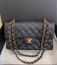 Chanel Classic Flap CF23 Caviar GHW Shoulder Crossbody bag vintage 香奈兒 經典 翻蓋 口蓋 包 袋 中古 斜咩