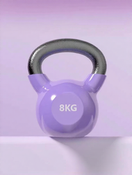 MF | Womens Fitness Kettlebell 8kg Cast Iron Solid Small Volume for Home Exercise Overall Weight Los