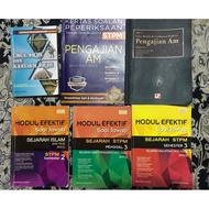 preloved buku STPM SEM 1,2,3