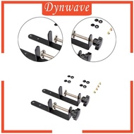 [Dynwave] 2Pcs Pegboard Desk Mount Pegboard Accessories Desk Brackets Adjustable for 1- 5cm Desktop 