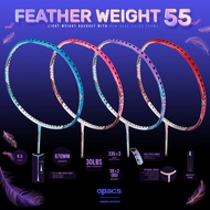 【Original】NEW Apacs Feather Weight 55【NO STRING】Badminton Racket (1pcs)