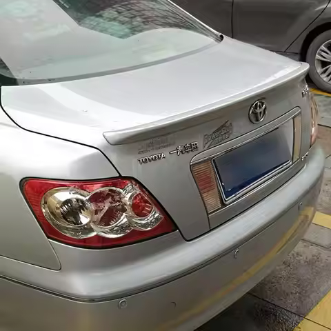 2005-2009 Mark X Reiz ABS Plastic Unpainted Primer Rear Wing Lip Spoiler for Toyota Mark X 2005 2006