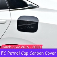 Honda Civic 2016 - 2021 FC Petrol Cap Carbon Cover Car Accessories