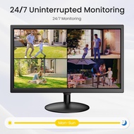 Eyoyo EM21A Security Camera Monitor 22-inch, 1080P FHD 75Hz LED PC Screen with HDMI VGA AV BNC USB I