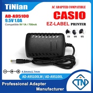 9.5V 1A AC/DC Adapter AD-A95100 AD-A95100IJ for CASIO C700 KL-120TH KL-130 KL-200E KL-750 KL-780 KL-