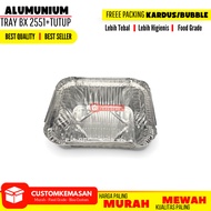 Aluminum foil tray + lid/ aluminum foil/ aluminum foil box aluminum foil bx 2551 aluminum foil