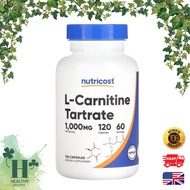 Nutricost L-Carnitine 1 000 mg Apple Cider Bcaa Cla Creatine