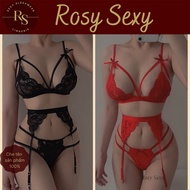 Lace lingerie Set with waist belt to flatter your figure LG1G4K8