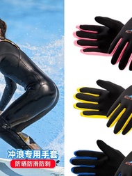 【Original import】 Special gloves for surfing and swimming diving warm wear-resistant non-slip snorkeling anti-cut drift paddle board winter swimming fishing men's