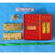 4 INCH HINGES GOLDGRT PRICE PER BOX (6 SETS)