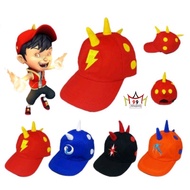 Boboiboy Cartoon Character Hat For Children BOBOIBOY Horn Hat For Children Aged 2-8 Years