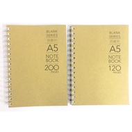 A5 Hard Cover Notebook (Blank)
