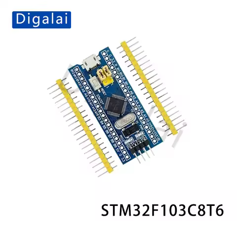 100%new Original STM32F103C6T6/C8T6 Minimum System Board Single Chip ARM Development Board for Learn
