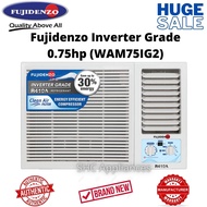 Fujidenzo Inverter Grade 0.75 HP WAM75IG2 Window Type Aircon