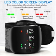 【3 year warranty】Portable and Rechargable Wrist Blood Pressure Monitor for Hypertension risk trackin