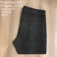 bundle Seluar panjang lelaki/jeans/hitam/bergetah/fesyen/kasual/men pants/jeans/skinny/black/fashion/casual